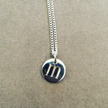 Load image into Gallery viewer, initial charm pendant