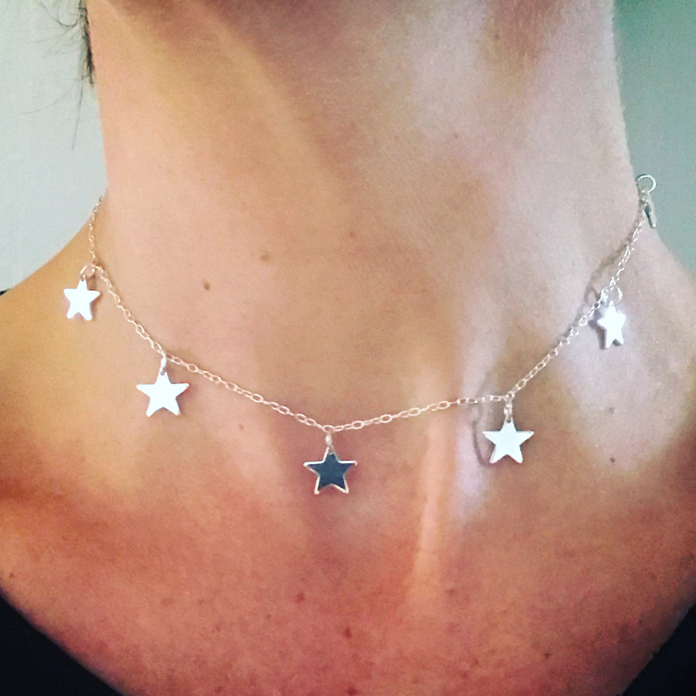 Star charm necklace