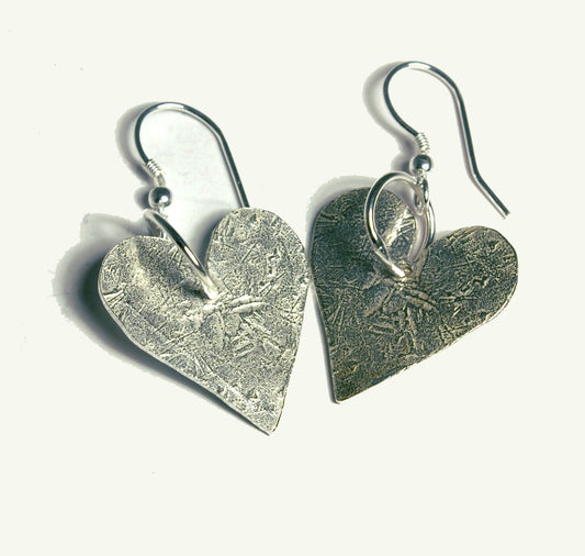 heart earrings