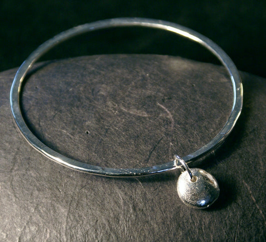 nugget charm bangle