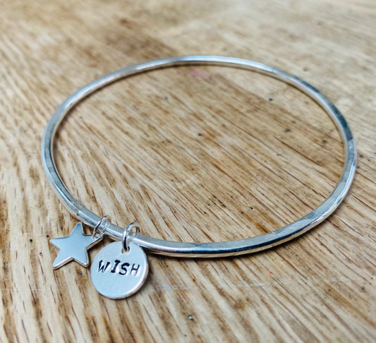 Wish on a Star charm bangle