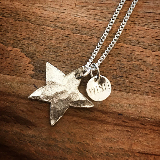 Wish apon a star pendant